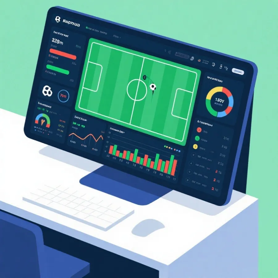 賽果與數據分析示意圖