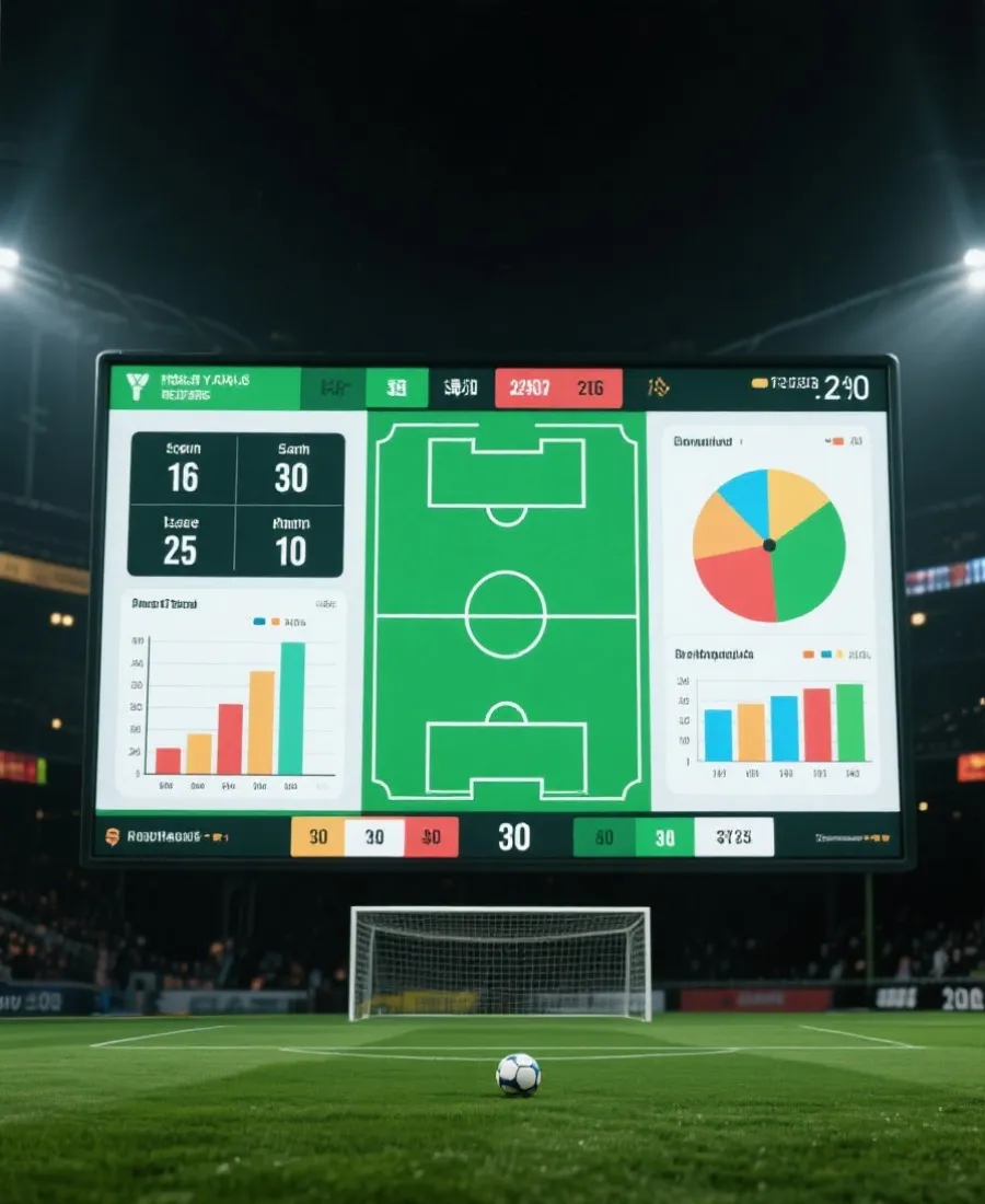 世界杯統計指標視覺示意