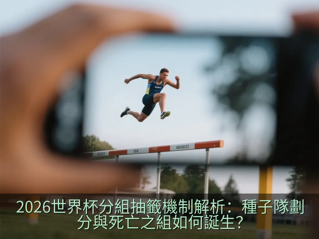 抽象簡約的足球場戰術圖，發光的線條展示著小組賽與淘汰賽的晉級路徑